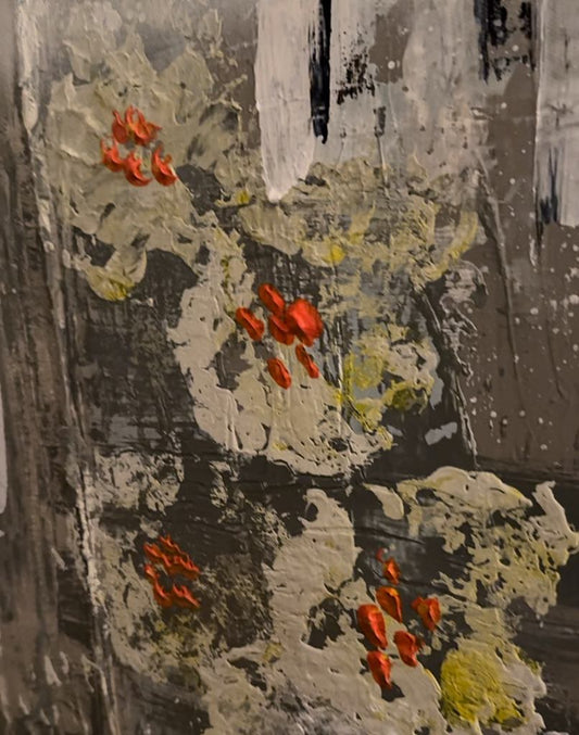 " Keep your inner fire alive" (h80cm w 120cm)