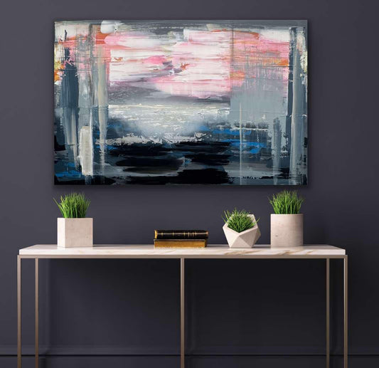 " Dare to dive deep " (h 80cm w 120cm)