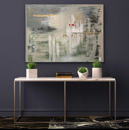 "Dare to trust the signs" (h 80cm w 120cm)