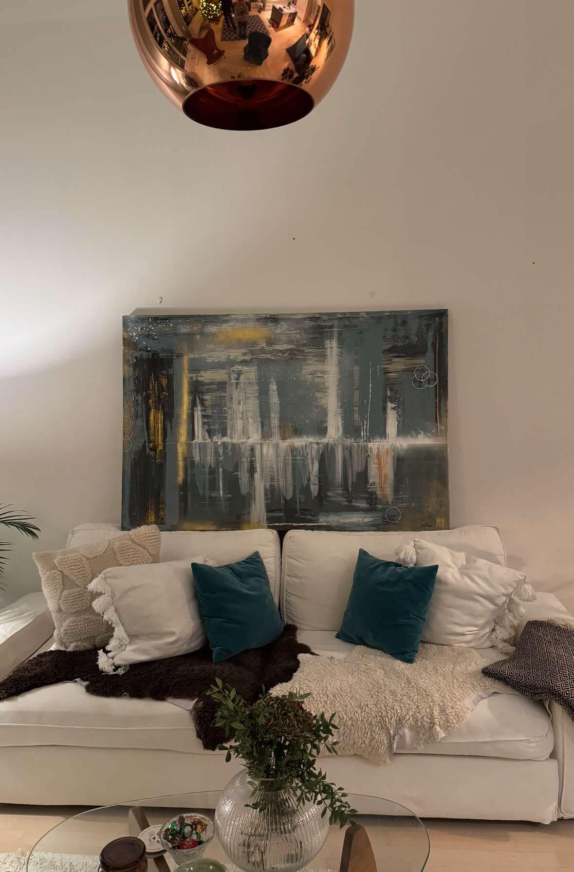 " Stay Sparkling " (h 100cm w 150cm)