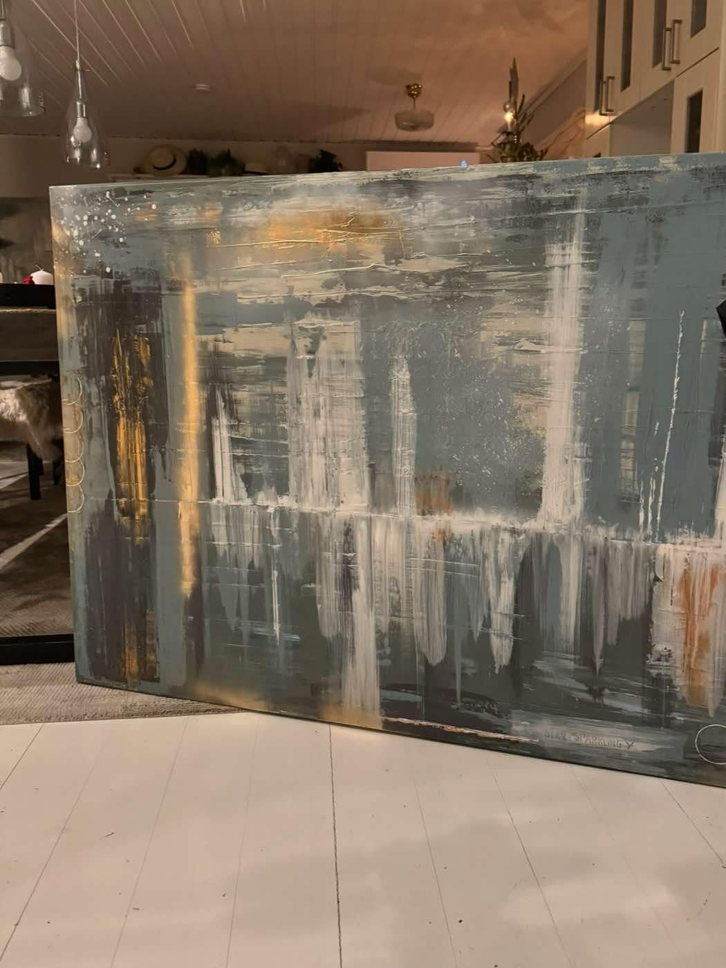 " Stay Sparkling " (h 100cm w 150cm)