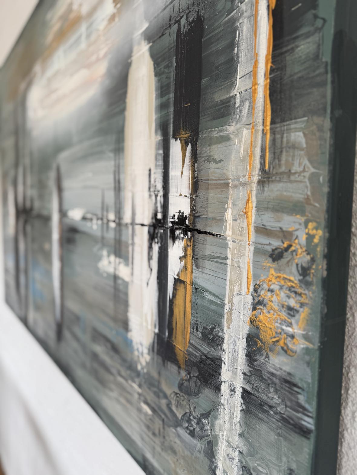 "The sun is always shining"  (h 100cm w 150cm)