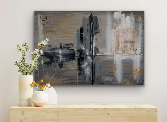 "Embrace the uncomfort" (h 80cm w 120cm)