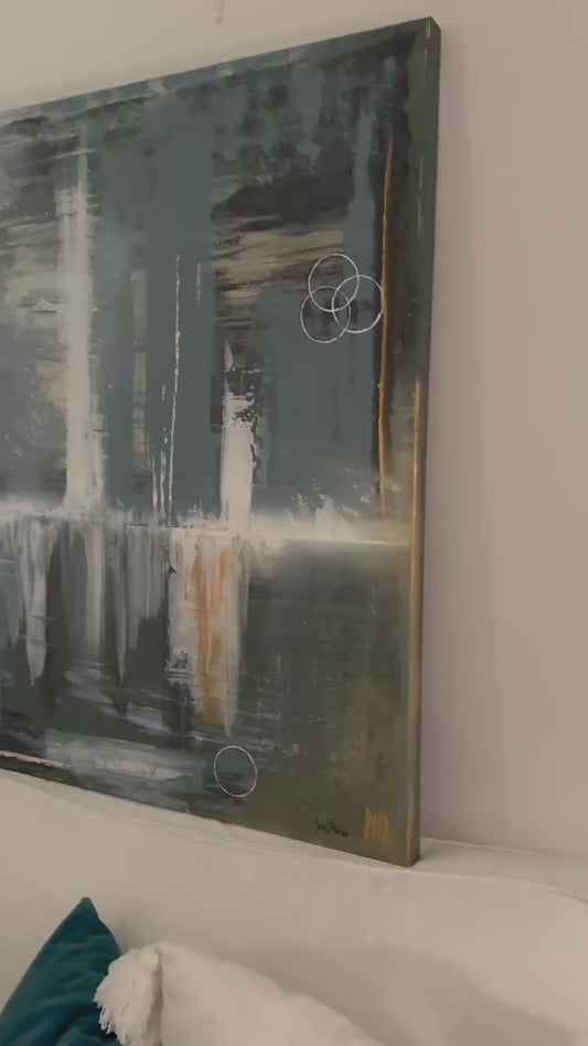 " Stay Sparkling " (h 100cm w 150cm)